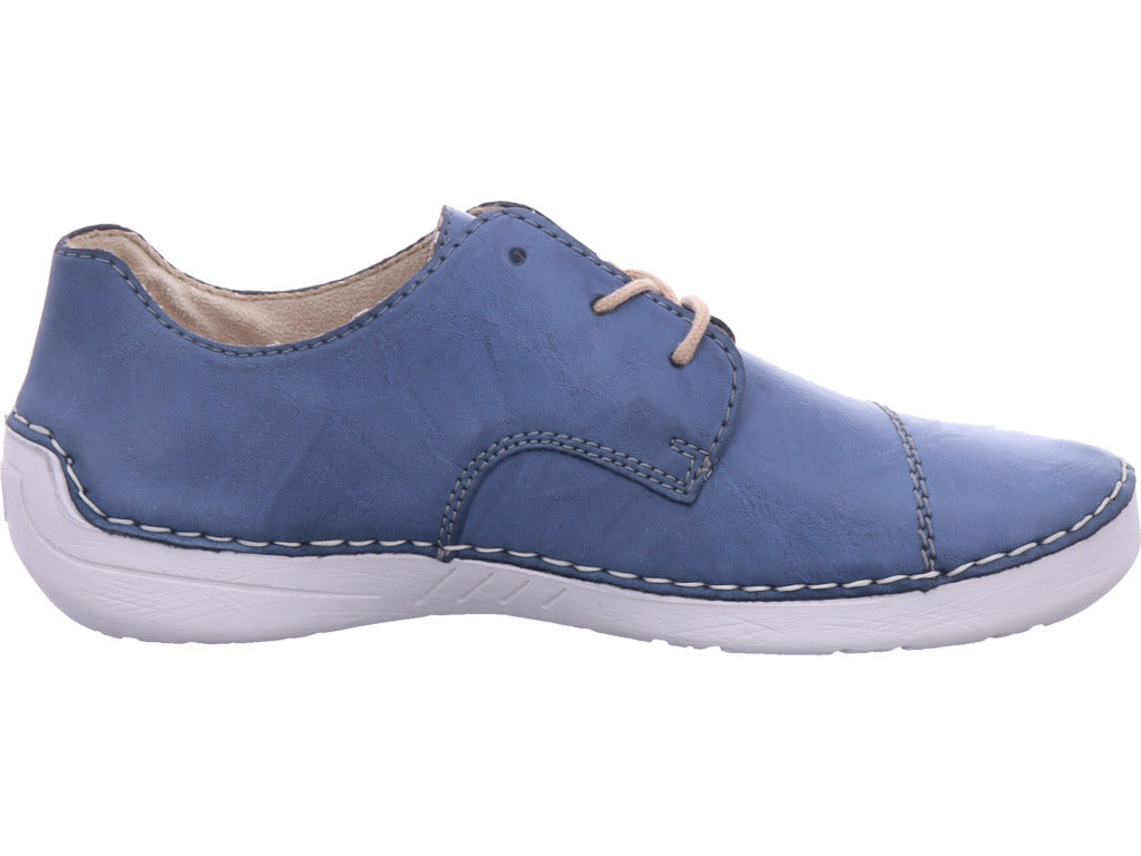 Rieker Damen Sneaker Fsk Damen Halbschuhe in blau
