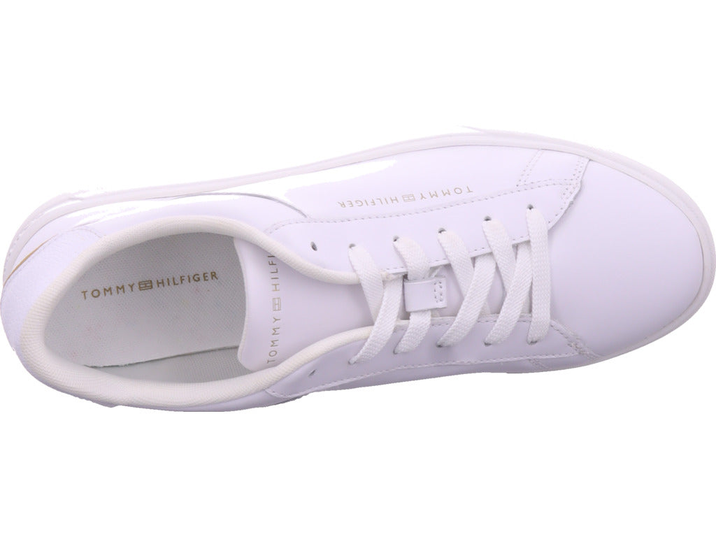 Tommy Hilfiger Damen Sneaker Essential Court Sneaker in weiß