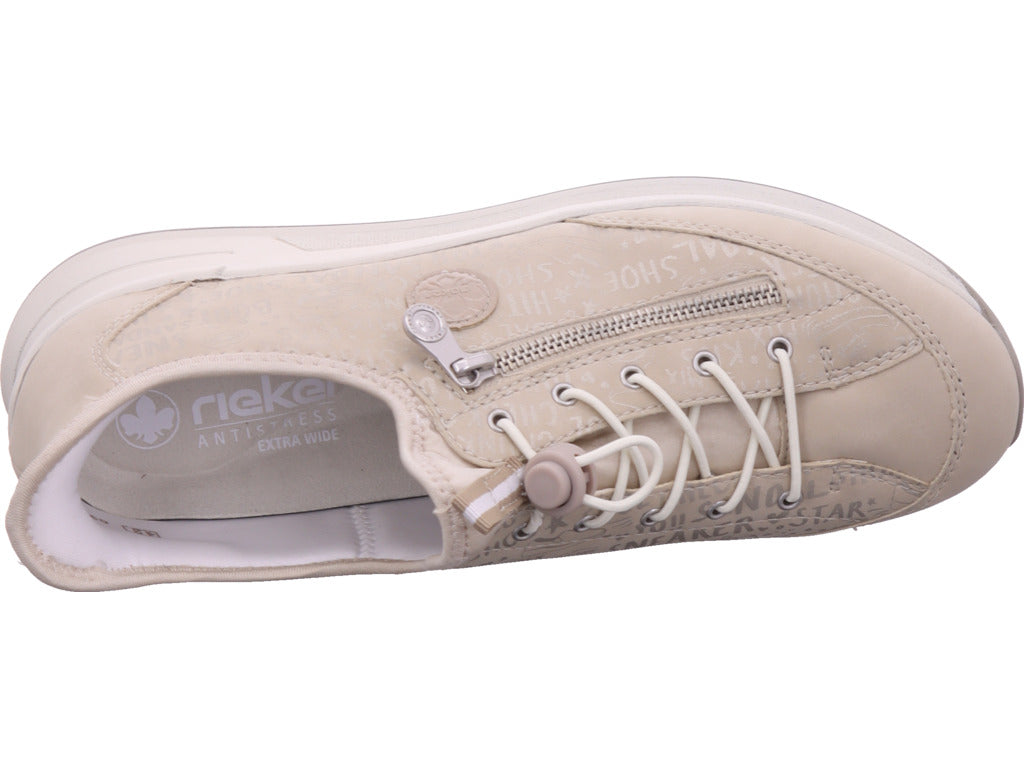 Rieker Damen Sneaker Fsk Damen Halbschuhe in beige