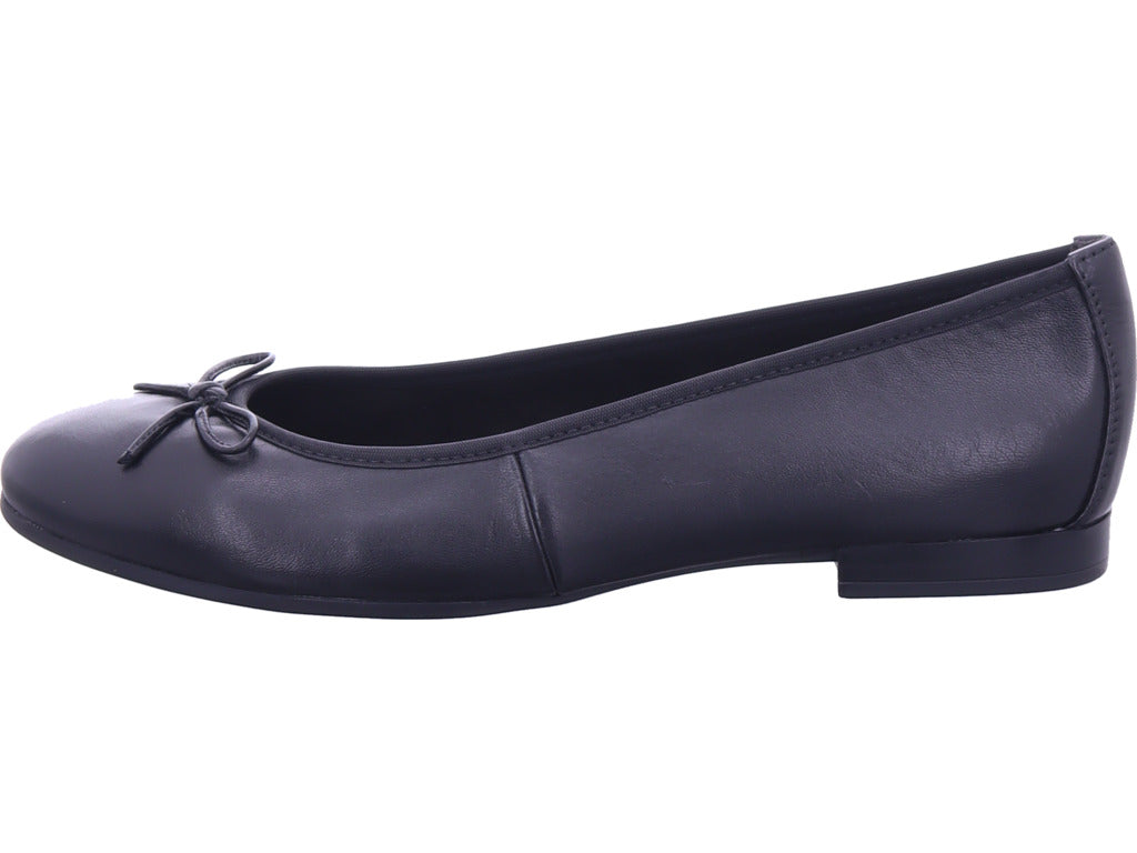 Tamaris Damen Ballerina  in schwarz