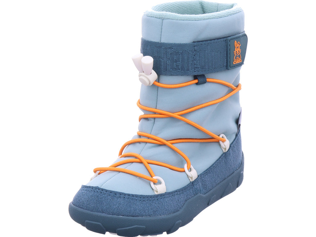Affenzahn Jungen Moonboot Snowboot Snowy Bunny in grün