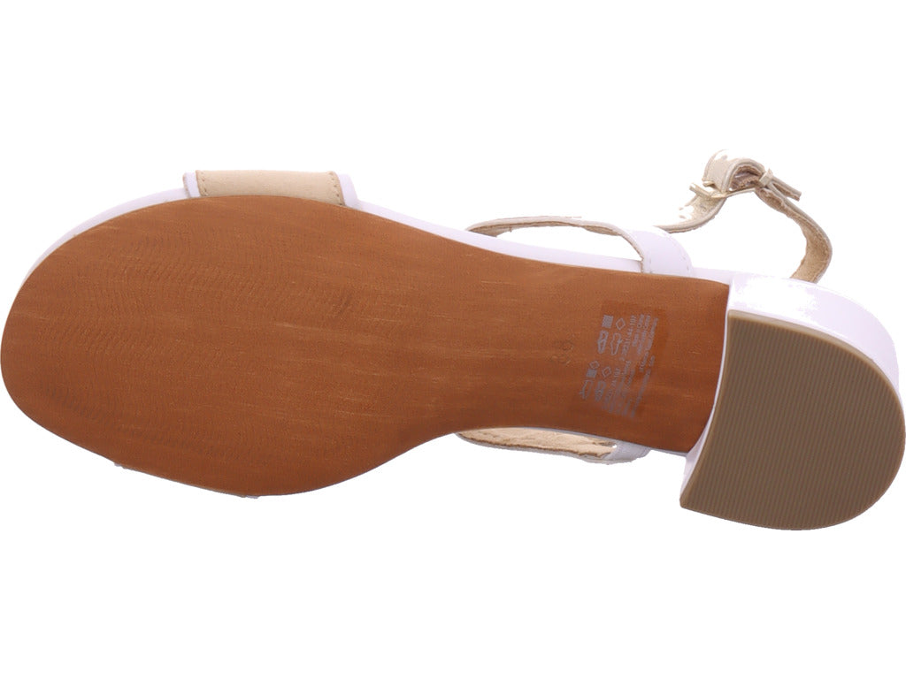 Marco Tozzi Damen Sandalette  in weiß