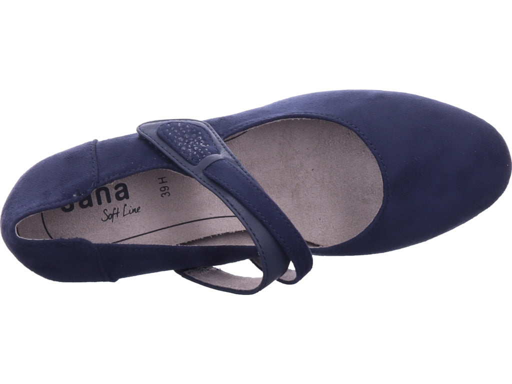 Jana Damen Pump M2446442 in blau