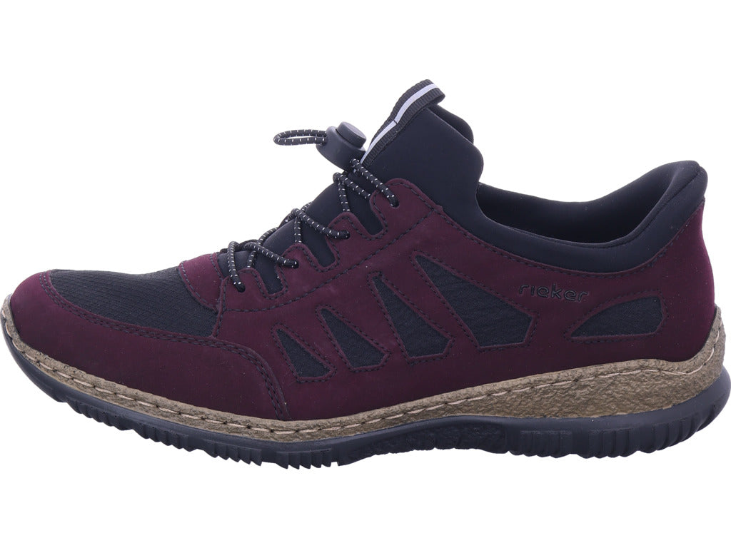 Rieker women's Hwk women's low shoes in purple