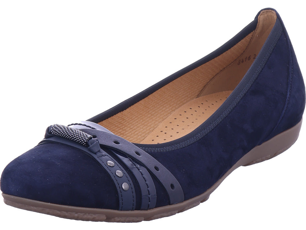Gabor Damen Ballerina  in blau