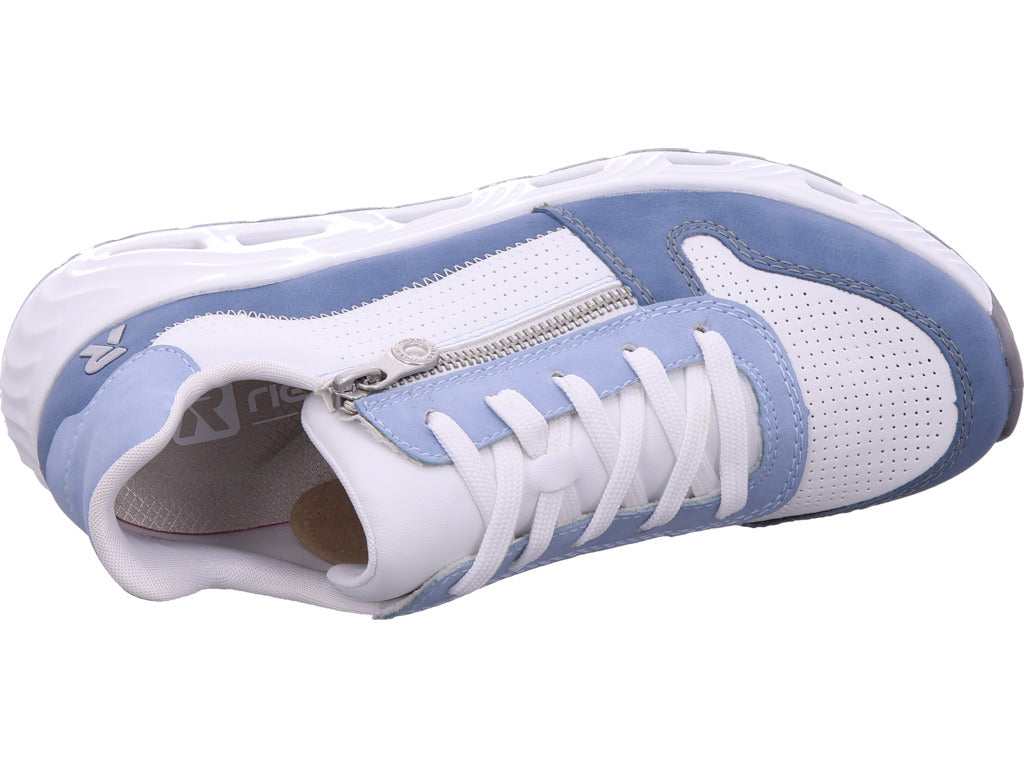 Rieker women's sneakers Fsk women's low shoes in white