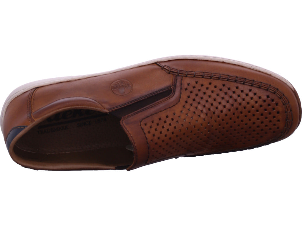 Rieker Herren Slipper  in braun
