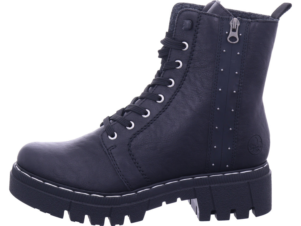 Rieker Damen  Hwk Damen Stiefel in schwarz
