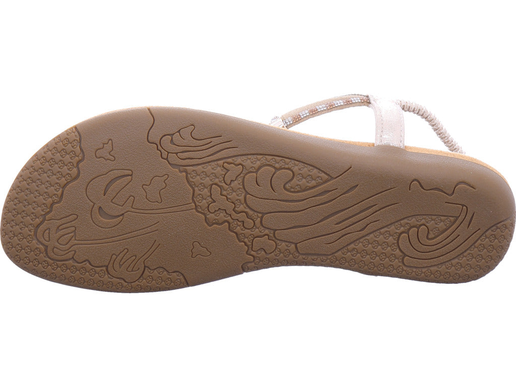 2 GO FASHION Damen Sandalette  in gold