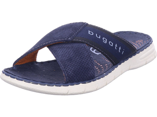 Bugatti Herren Pantolette  in blau