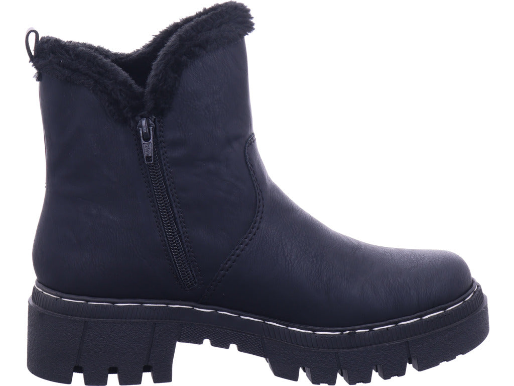 Rieker women's Hwk boots in black
