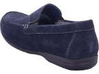 sioux Herren Slipper Giumelo Extraweite H in blau