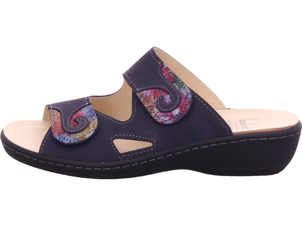 Belvida Damen Pantolette  in blau
