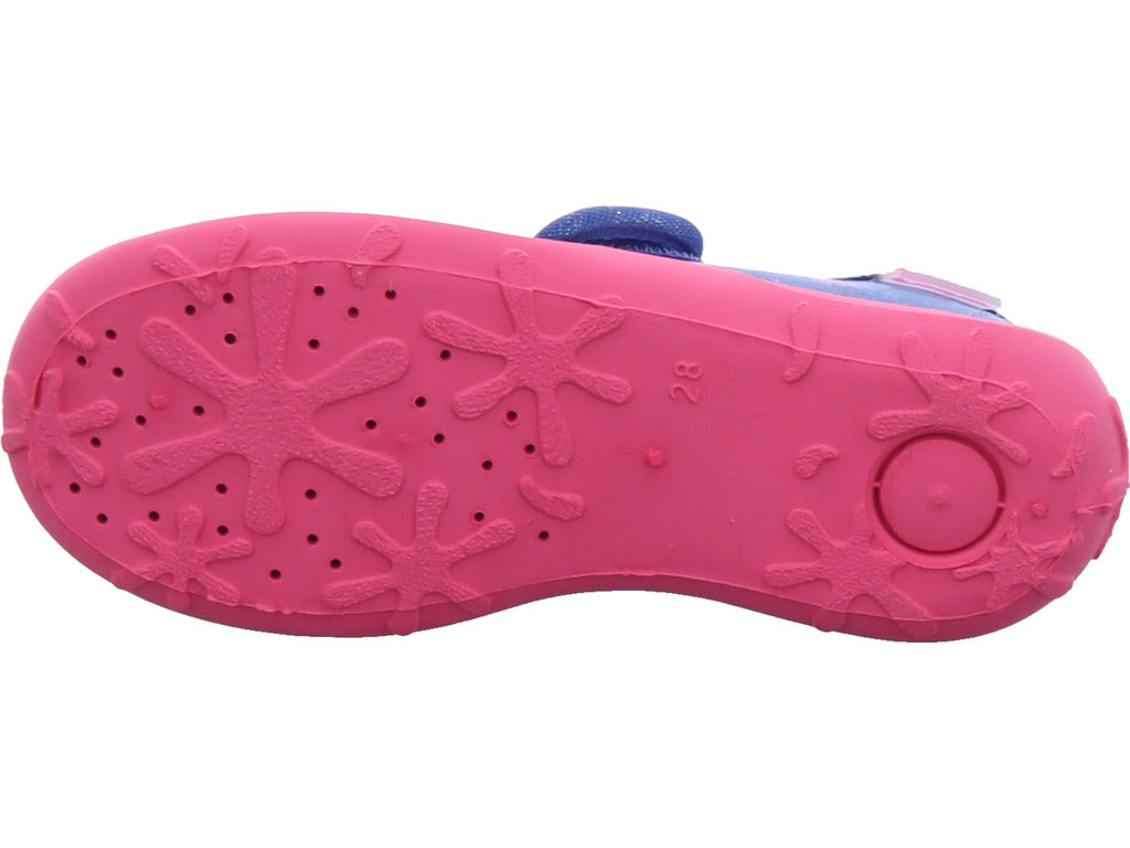 fischer Mädchen   in blau