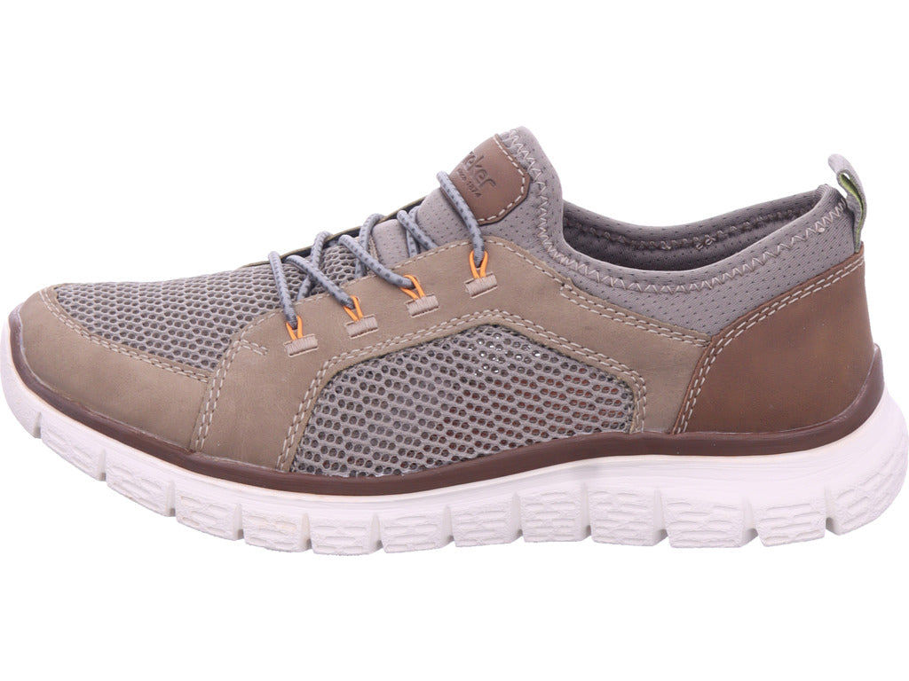 Rieker Herren Sneaker Fsk Herren Halbschuhe in beige