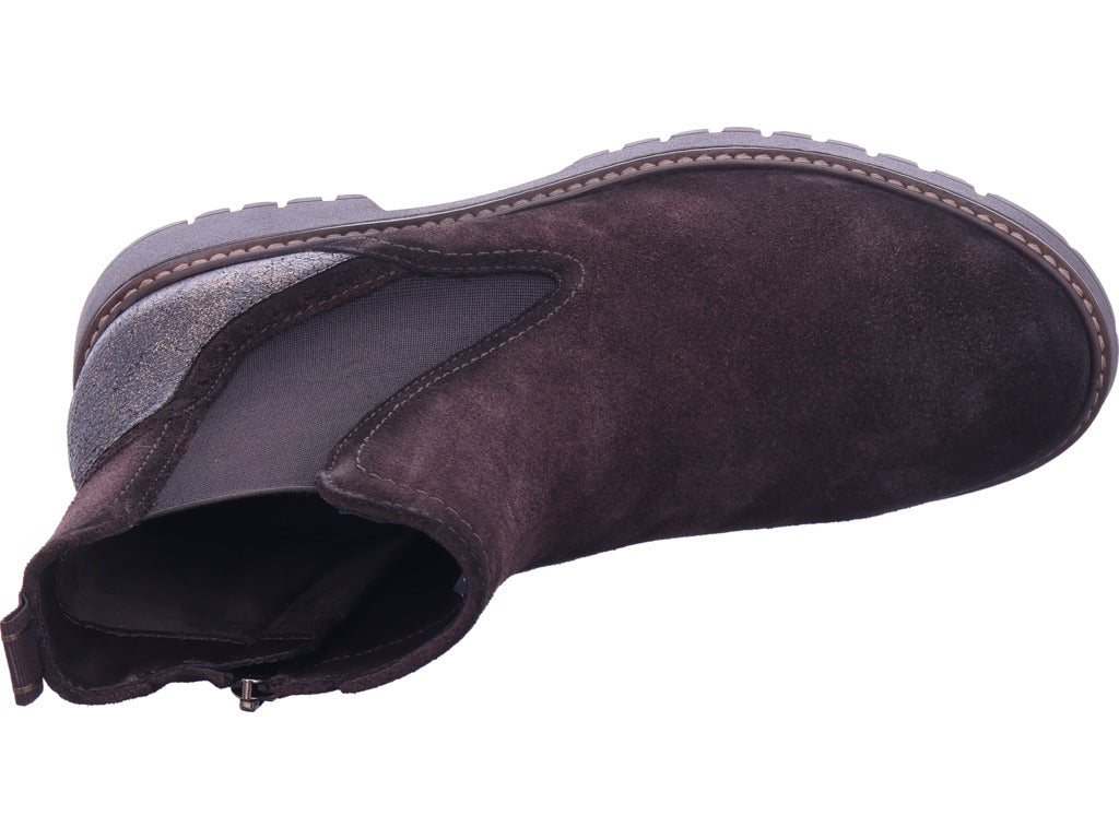 Dámské kalhotové kozačky Tamaris M2546645 v hnědé barvě