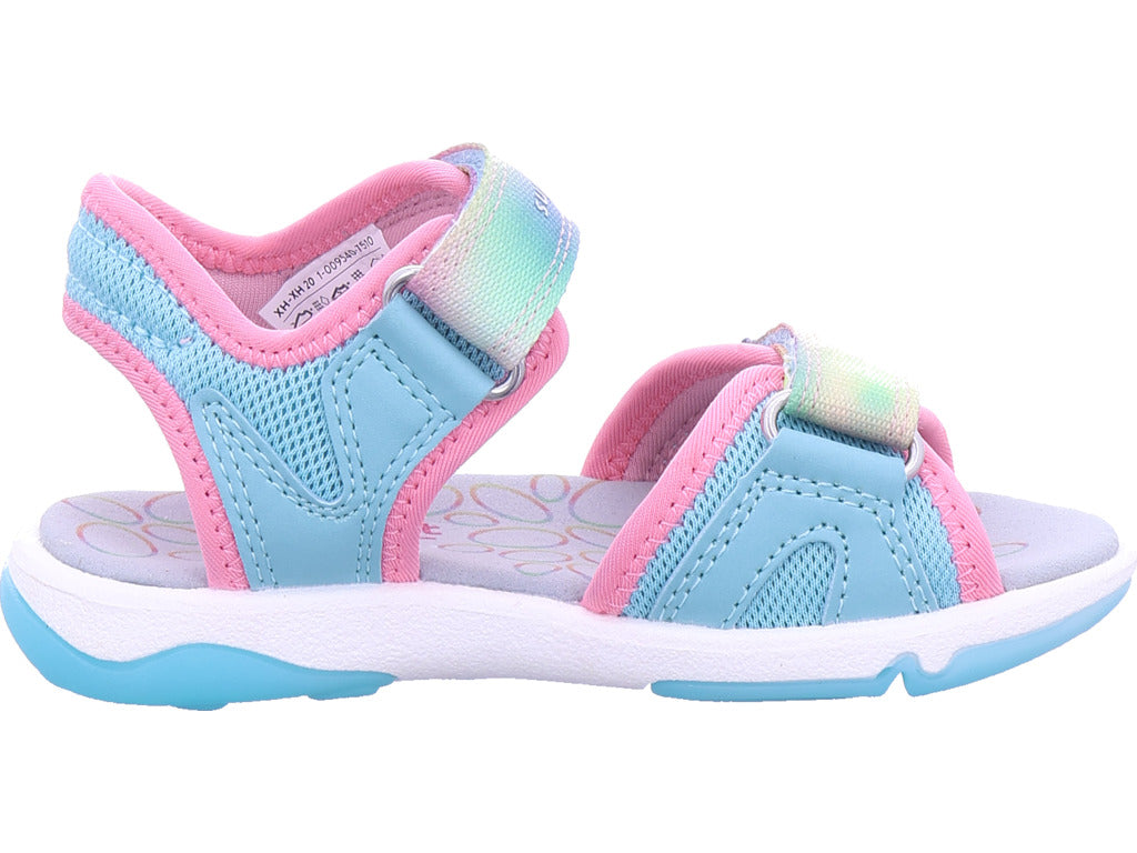 Dívčí sandály Legero Pebbles v zelené barvě