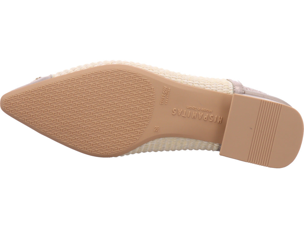 Hispanitas Damen Pump Menorca in beige