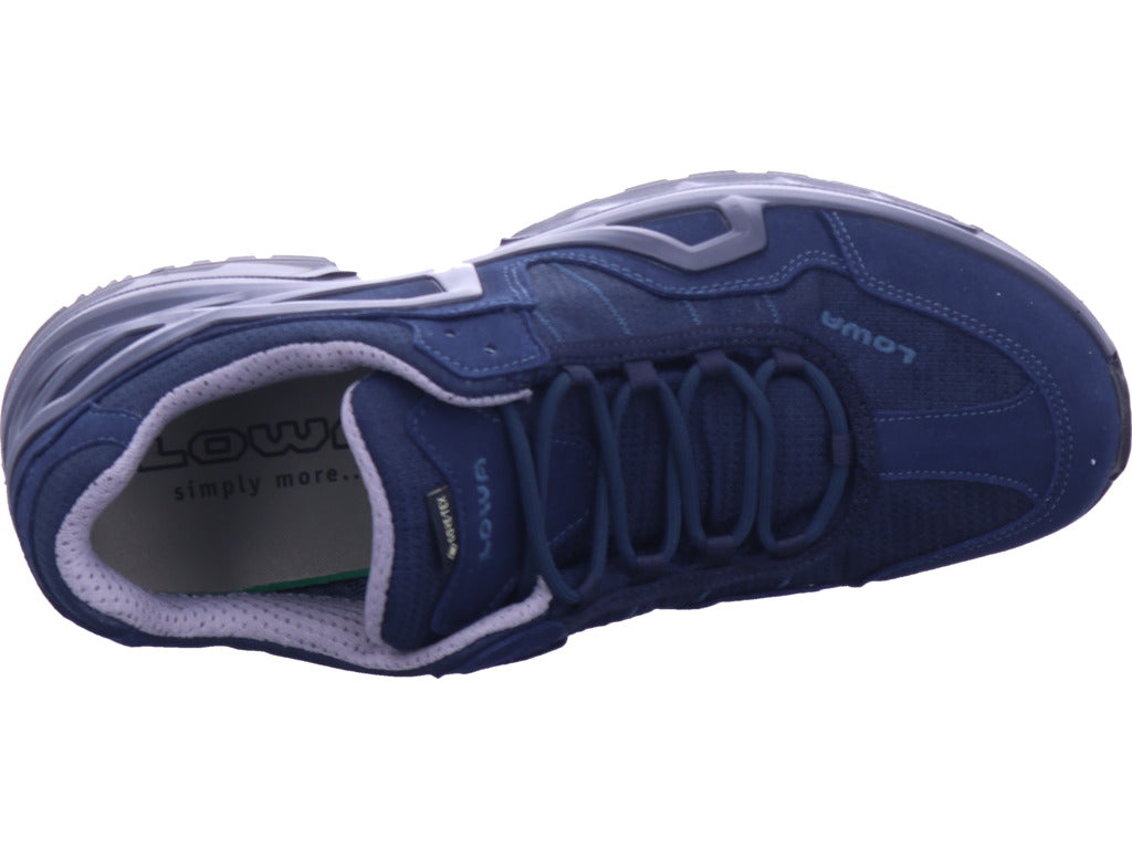 Pánské turistické boty Lowa Gorgon GTX v modré barvě