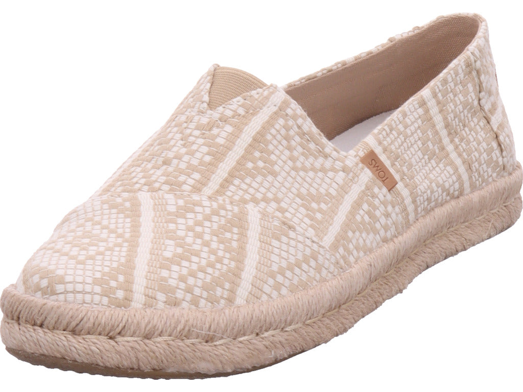 TOMS Damen Ballerina Alpargata Rope 2.0 in beige