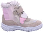 Superfit Mädchen Moonboot Schuh Textil \ Husky1 in beige