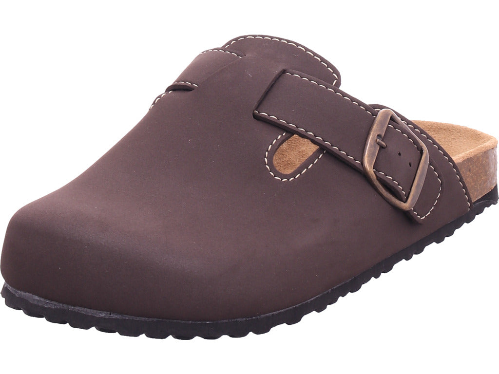 indigo  Clog  in braun