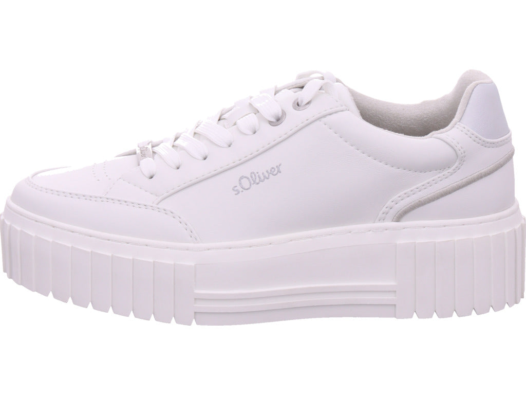 s.Oliver Damen Sneaker  in weiß