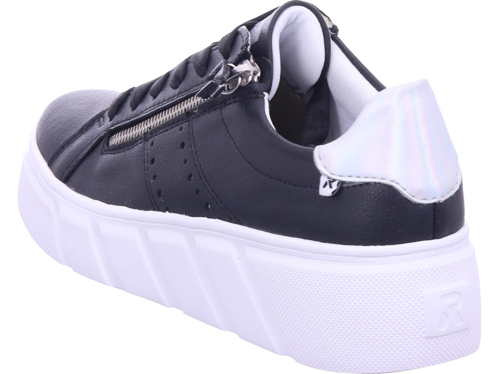 Rieker Damen Sneaker Fsk Damen Halbschuhe in schwarz