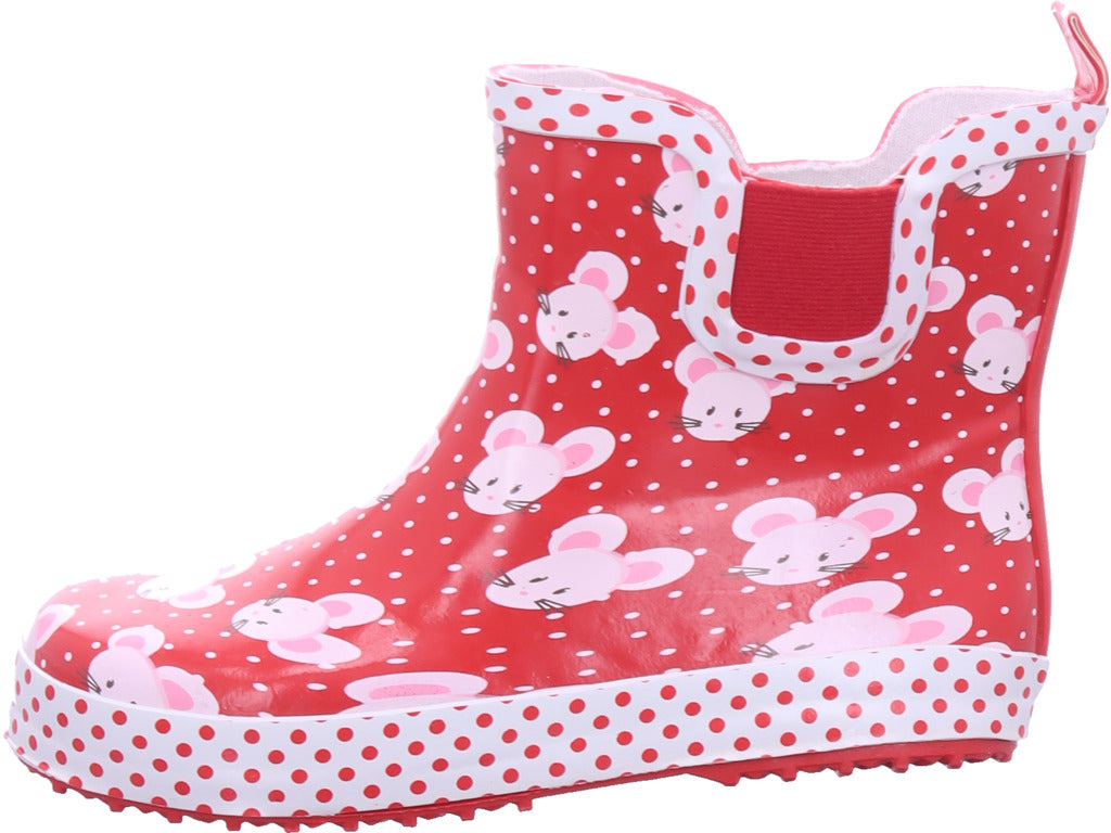 Beck Gymnas Unisex - Kinder Gummistiefel  in rot