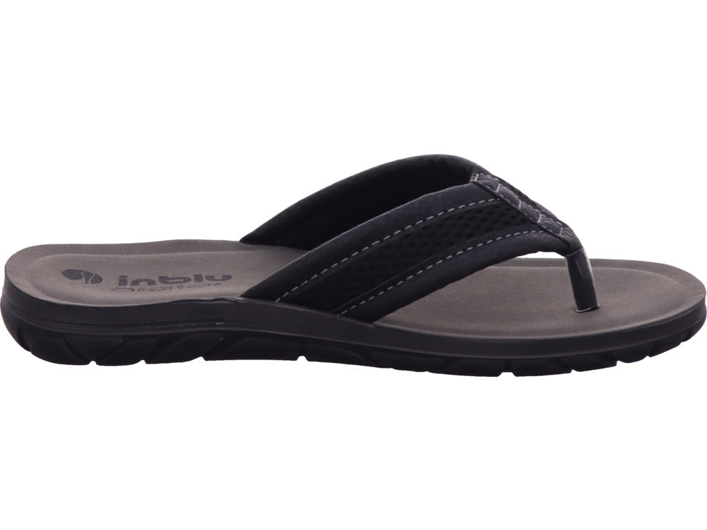 inblu Herren Pantolette  in schwarz