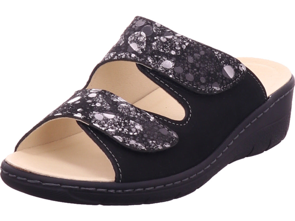 Belvida Damen Pantolette  in schwarz