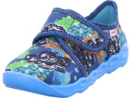 Superfit Jungen  Hausschuh Textil \ Bubble in blau