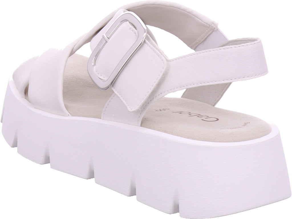 Gabor Damen Sandalette  in weiß