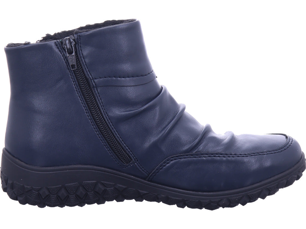 Rieker Damen Hosenstiefel Hwk Damen Halbschuhe in blau
