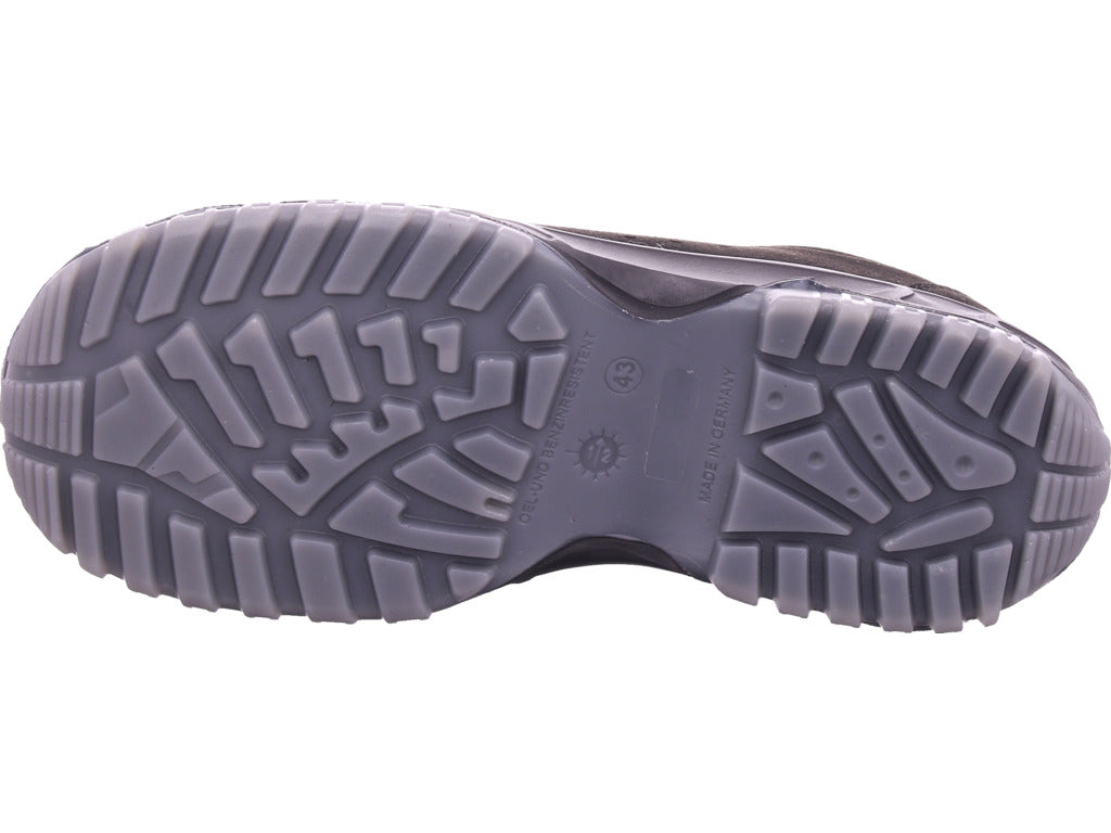 Pánské pracovní boty s leopardím vzorem v černé barvě