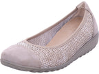 Caprice Damen Ballerina  in braun