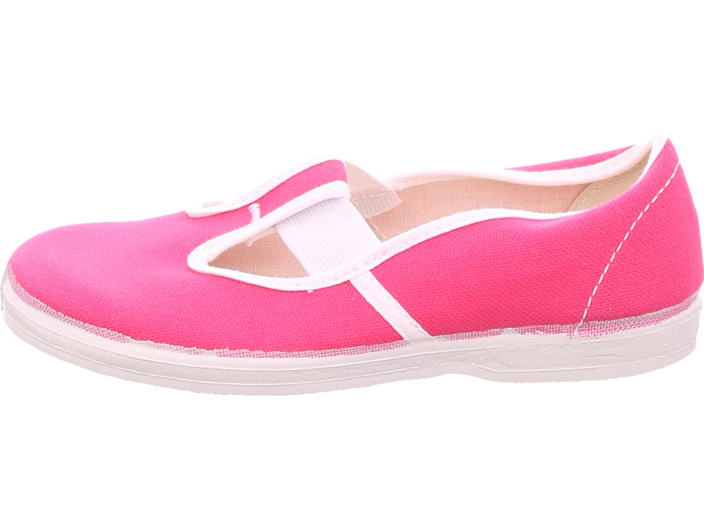 Beck Gymnas Mädchen Turnschuh 306 Basic Pink in rot