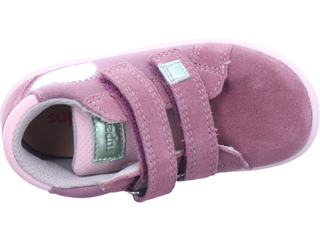 Dívčí kožené kotníkové boty Legero ve fialové barvě