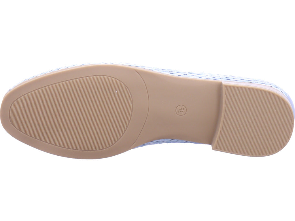 Marco Tozzi Damen Slipper Women Slip-On in blau