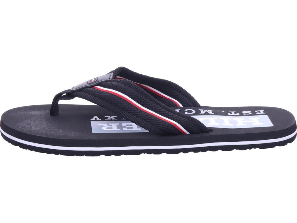 Tommy Hilfiger Herren Badeschuh  in schwarz