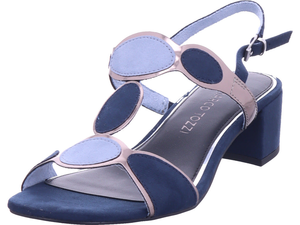 Marco Tozzi Damen Sandalette  in blau