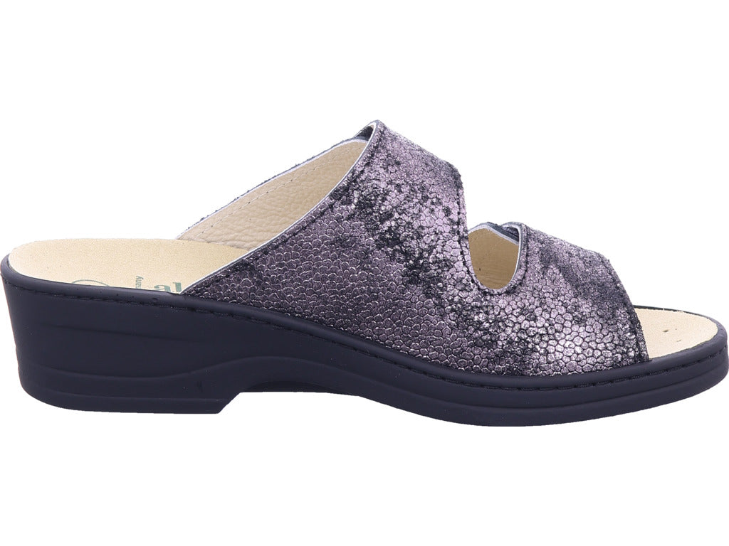 dámské dřeváky Algamare v černé barvě