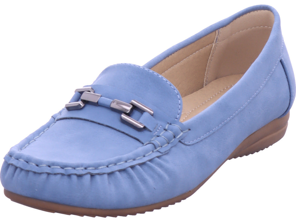 shoe-world Damen   in blau