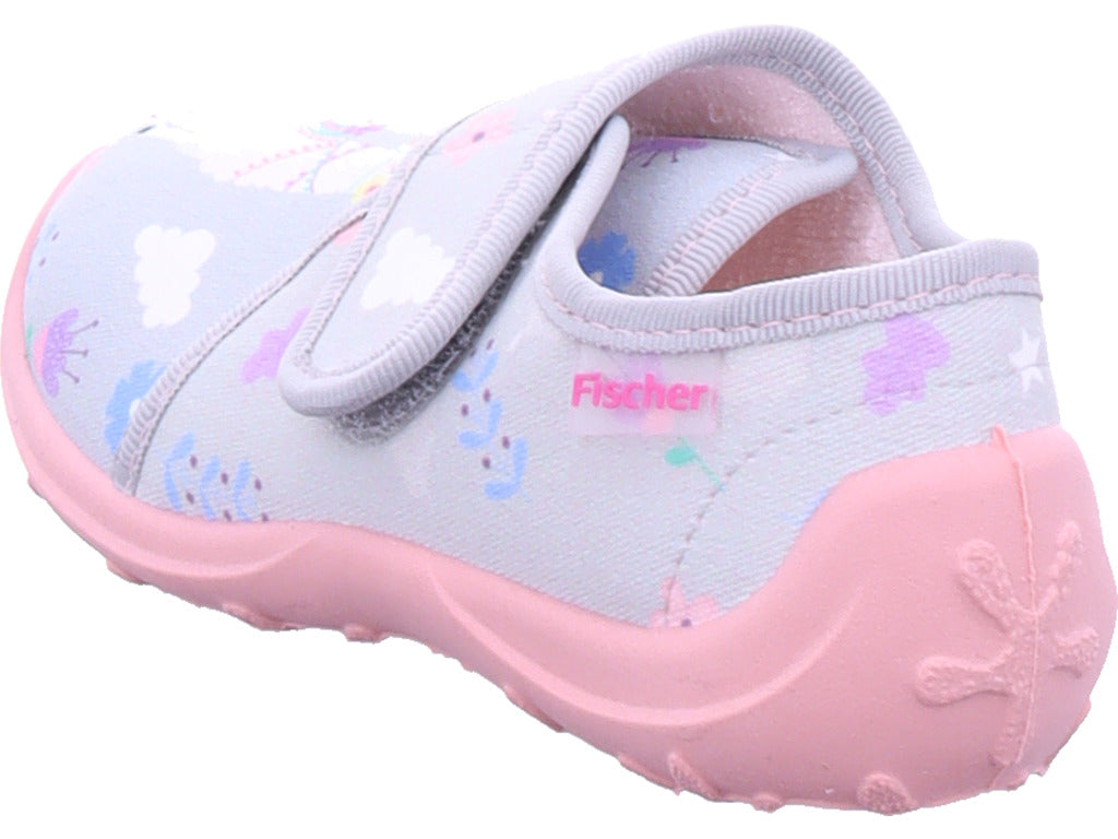 fischer Mädchen   in grau