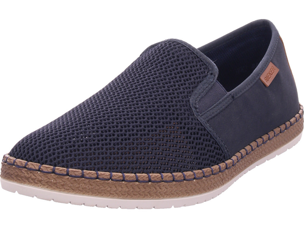 Rieker Herren Slipper  in blau