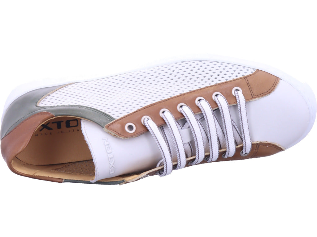 EXTON Herren Halbschuh  in weiß