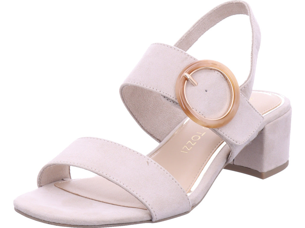 Marco Tozzi Damen Sandalette  in beige