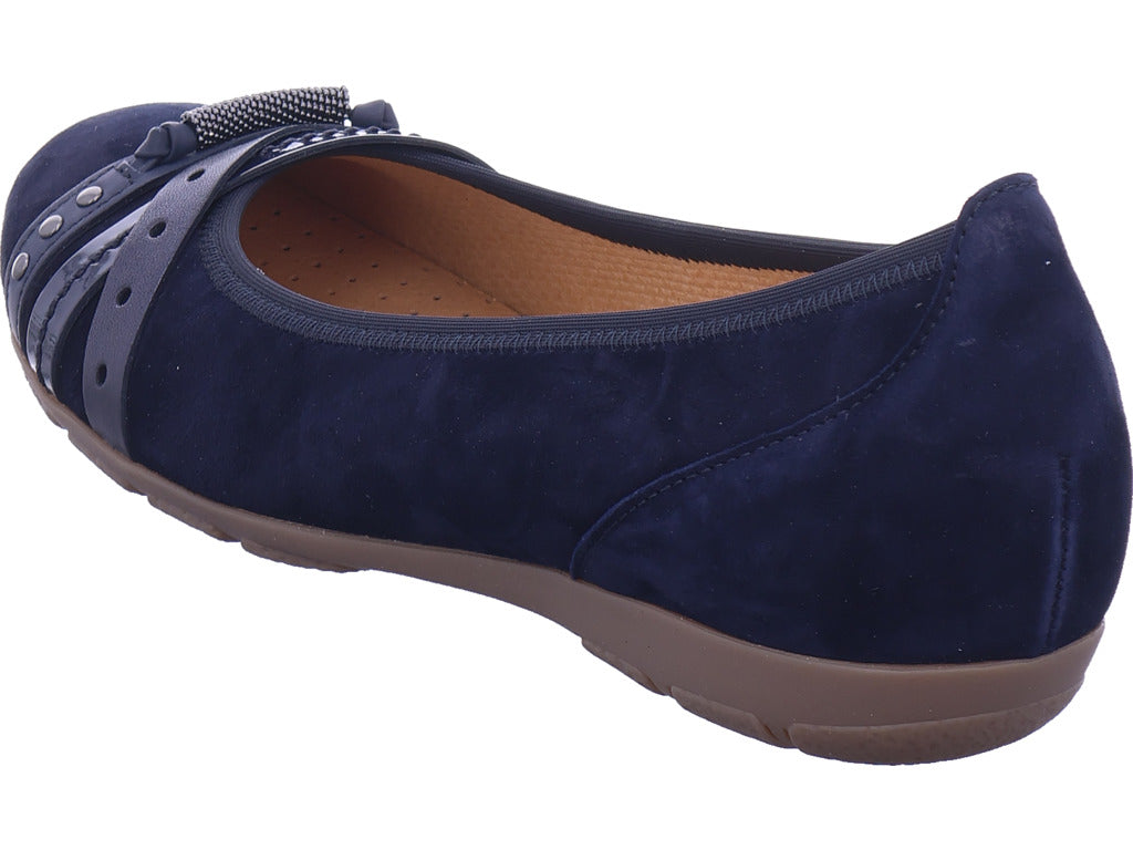 Gabor Damen Ballerina  in blau