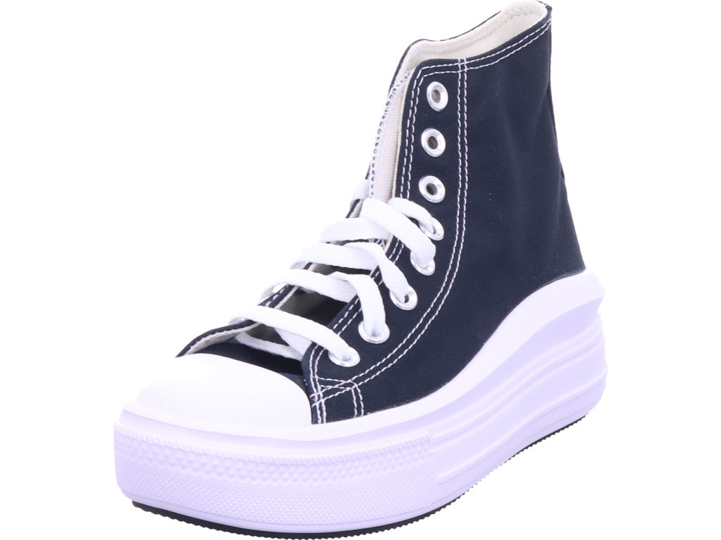 Converse Damen Sneaker Ctas Move Hi Black in schwarz