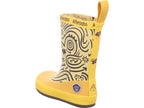 Affenzahn Jungen Gummistiefel Rainboot Vegan Plashy Tiger in gelb